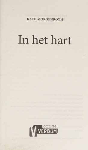 In het hart