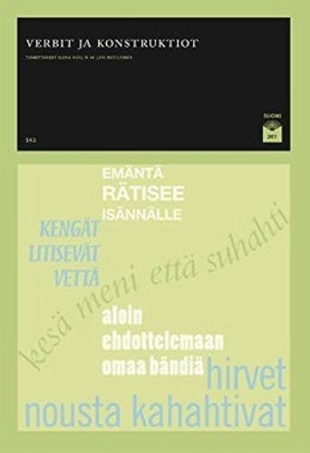 Verbit ja konstruktiot. Suomi 201. Herlin Ilona