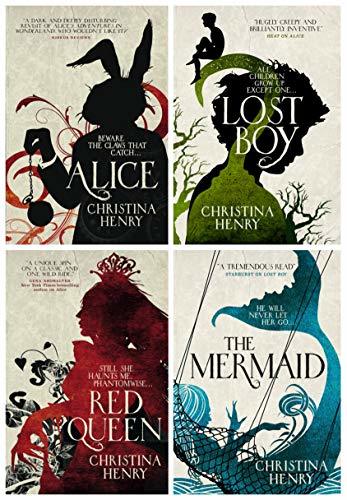 Christina Henry Chronicles of Alice 4 Books Collection Set - Lost Boy, Red Queen, The Mermaid, Alice