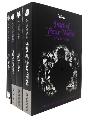 Disney Twisted Tales Collection 4 Books Set by Liz Braswell (Series 2 - Part Of Your World, Reflection, Mirror Mirror, Let it Go)