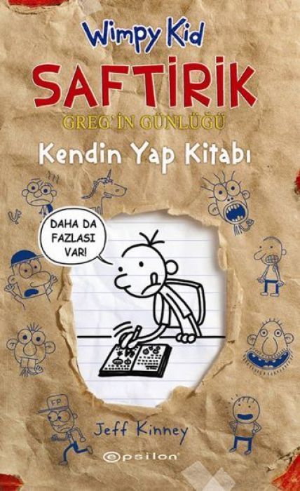 Saftirik Gregin Günlügü - Kendin Yap Kitabi Ciltli