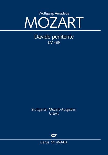 Davide penitente (Klavierauszug)