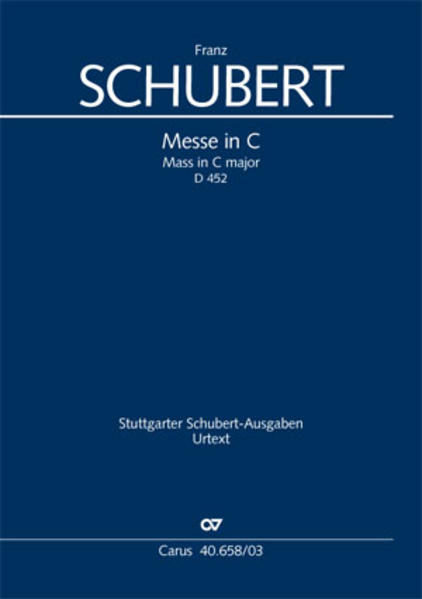 Messe in C (Klavierauszug)