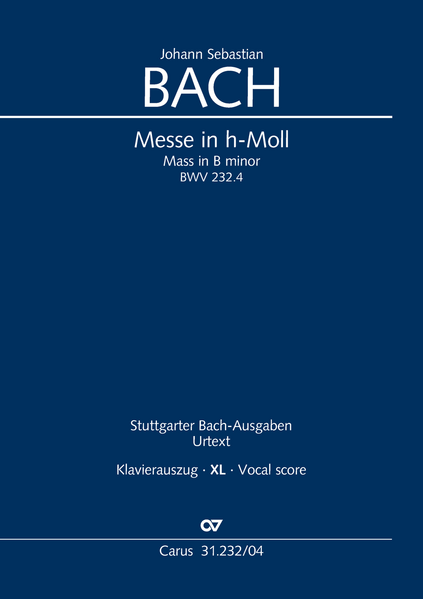 Messe in h-Moll (Klavierauszug XL)