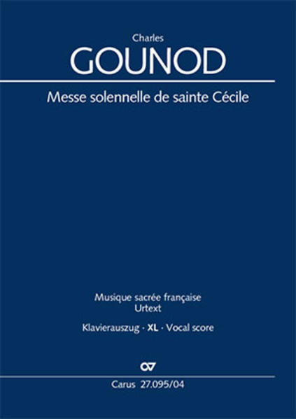 Messe solennelle de sainte Cécile (Klavierauszug XL)
