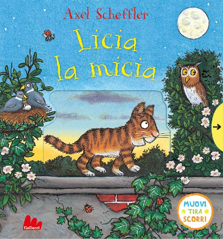 Licia la micia. Muovi tira scorri