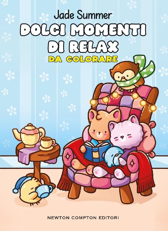 Dolci momenti di relax. Da colorare