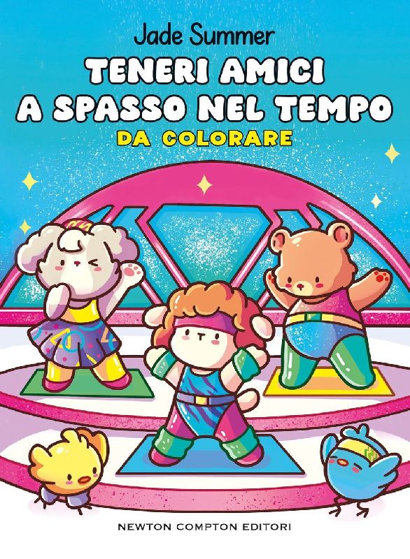 Teneri amici a spasso nel tempo. Da colorare