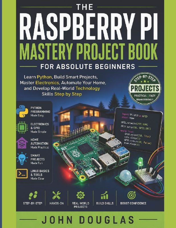 The Raspberry Pi Mastery Project Book for Absolute Beginners