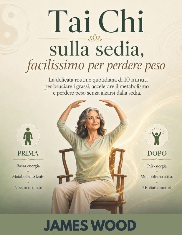 Tai Chi sulla sedia, facilissimo per perdere peso