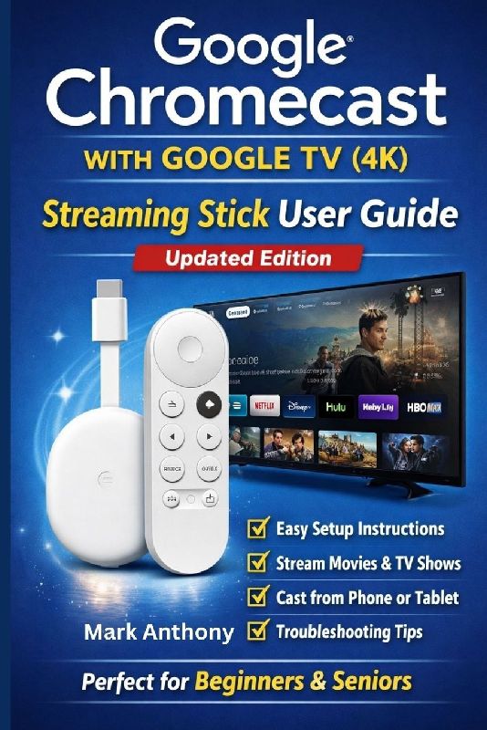 Google Chromecast with Google TV (4K) - Streaming Stick User Guide (Updated Edition)