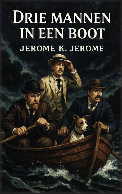 Drie mannen in een boot