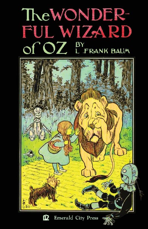 The Wonderful Wizard of Oz (Wicked Edition on Black Pages)