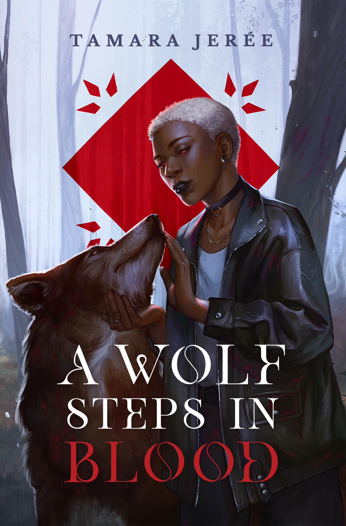 Wolf Steps In Blood