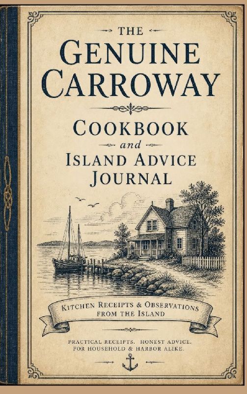 The Genuine Carroway Cookbook and Island Advice Journal