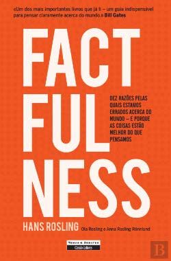 Factfulness - Factualidade[Paperback] Hans Rosling, Anna Rosling Rönnlund e Ola Rosling