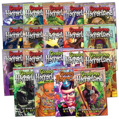 The Classic Goosebumps Series 20 Books Collection Set By R. L. Stine