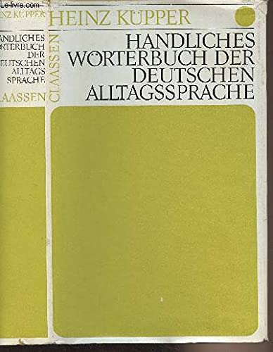 Handliches Wörterbuch der deutschen Alltagssprache