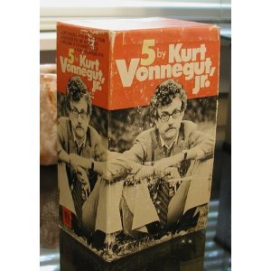5 by Kurt Vonnegut jr. (5 volumes) (Cat's Cradle, The Sirens of Titan, God Bless You, Mr. Rosewater, Welcome To The Monkey House, Slaughterhouse Five)