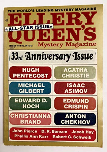 Ellery Queen's Mystery Magazine: April 1974, No. 365
