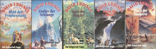 Die Belgariad Saga (Kind der Prophezeiung - Zauber der Schlange - Spiel der Magier - Turm der Hexer - Duell der Zauberer)