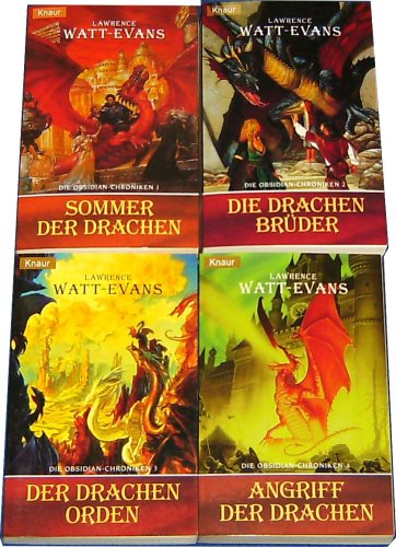 Die Obsidian-Chroniken 1 bis 4 (Sommer der Drachen - Die Drachenbrüder - Der Drachenorden - Angriff der Drachen)