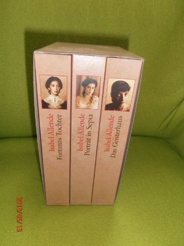 Fortunas Tochter : Das Geisterhaus : Porträt in Sepia Roman. (3 Bücher in Originalschuber)