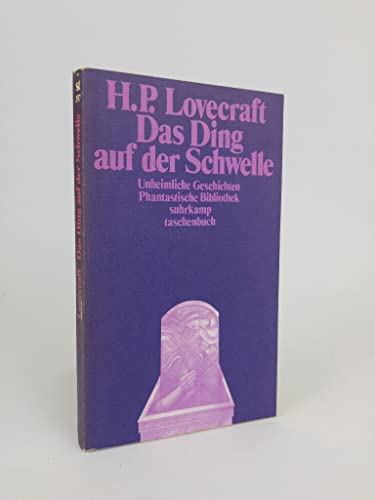 Das Ding auf der Schwelle : unheiml. Geschichten.