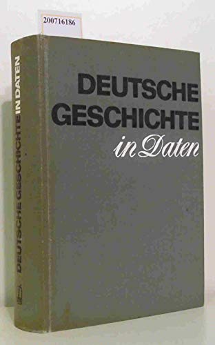 Deutsche Geschichte in Daten
