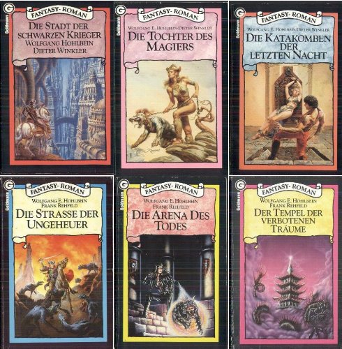 Die Saga von Garth und Torian in 6 Bänden (Die Stadt der schwarzen Krieger - Die Tochter des Magiers - Die Katakomben der letzten Nacht - Die Straße der Ungeheuer - Die Arena des Todes - Der Tempel der verbotenen Träume)