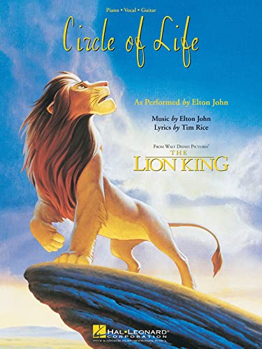 ELTON JOHN, CIRCLE OF LIFE, Klaviernoten
