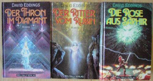 Die Elenium Saga (3 Bände: Der Thron im Diamant - Der Ritter vom Rubin - Die Rose aus Saphir)