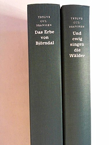 Buchpaket - 2mal Trygve Gulbranssen - Und ewig singen die Wälder, Das Erbe von Björndal