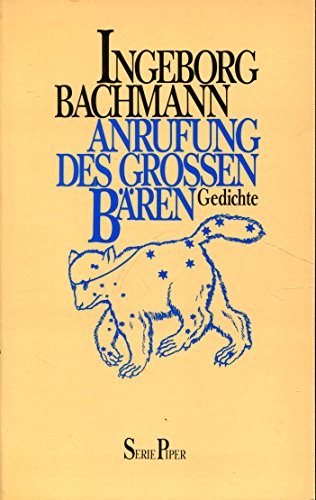 Serie Piper ; 307 Anrufung des Grossen Bären : Gedichte