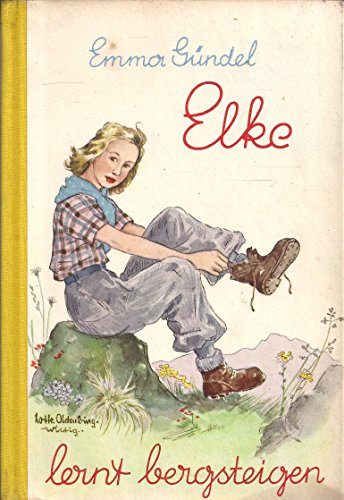Elke lernt bergsteigen