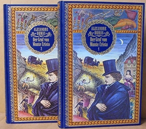 Der Graf von Monte Cristo Band I und Band II , mit sämtlichen Illustrationen(Bücherbund 1991) 1991)