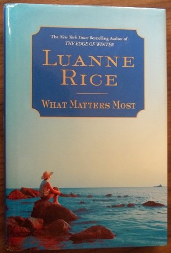 What Matters Most. A Novel
