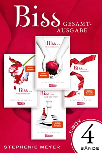 Biss: Band 1-4 der paranormalen Twilight-Saga im Sammelband! (Bella und Edward): Romantisch, leidenschaftlich und gefährlich – Fantasy Romance vom Feinsten
