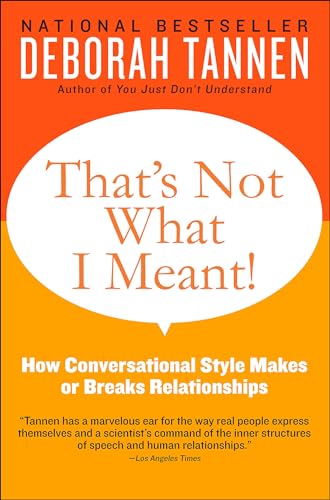 That's Not What I Meant!: How Conversational Style Makes or Breaks Relationships