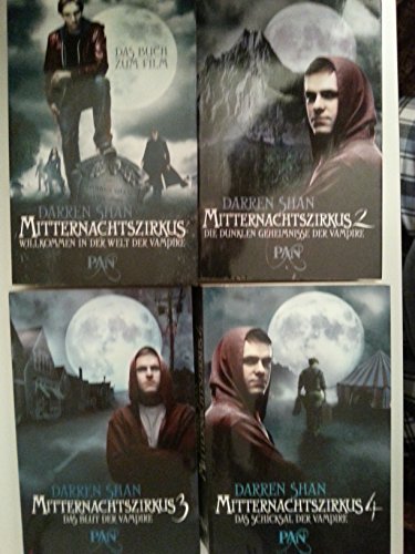 Mitternachtszirkus 1-4. Willkommen in der Welt der Vampire + Die dunklen Geheimnisse der Vampire + Das Blut der Vampire + Das Schicksal der Vampire