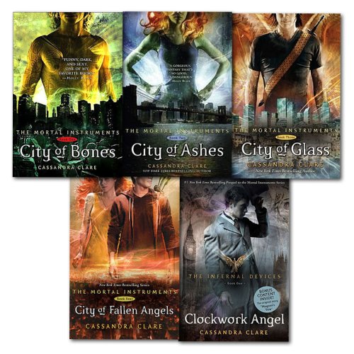 Cassandra Clare Set 5 Books Set Collection Mortal Instruments Series