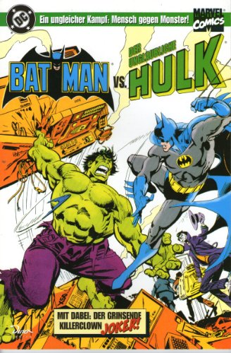 DC gegen Marvel Comics - BATMAN vs. HULK - Mensch gegen Monster - DINO 1999 (DC Comics, BATMAN, Marvel Comic Hulk)