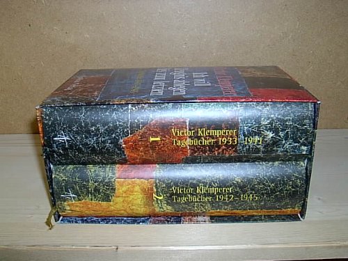 Ich will Zeugnis ablegen bis zum letzten. Bd.1: Tagebücher 1933-1941. / Bd.2: Tagebücher 1942-1945. (Gebundene Original-Ausgabe).