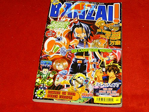 Banzai! Juli 2005. Inhalt: Blackcat! Hunter X. Hikaru no go. usw.