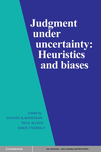 Judgment under Uncertainty: Heuristics and Biases (English Edition)