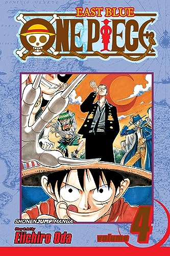 One Piece, Vol. 4: The Black Cat Pirates (One Piece Graphic Novel)