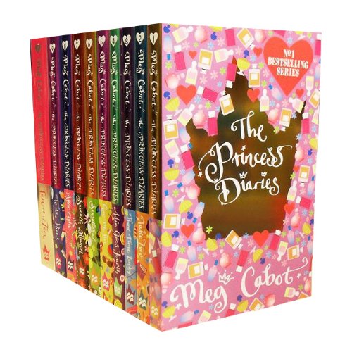 The Princess Diaries Collection Meg Cabot 10 Books Set (The Princess Diaries, Take Two, Third Time Lucky, Mia Goes Fourth, Give Me Five, Sixsational, Seventh Heaven, After Eight, The Princess Diaries to the Nine, The Princess Diaries Ten out of Ten)