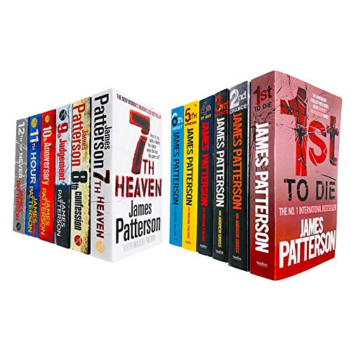 James Patterson Womens Murder Club 12 Books Collection Pack Set (1st To Die, ...
