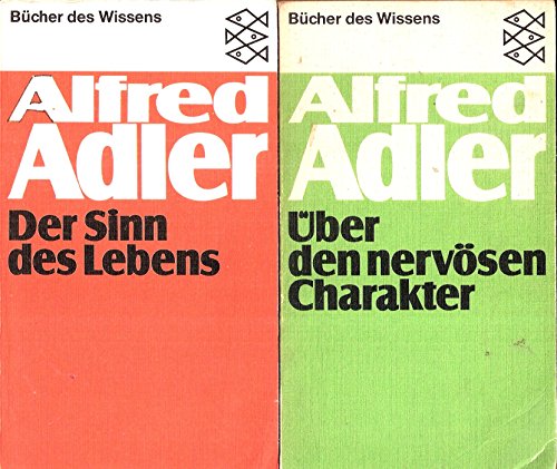 Werke in Einzelbänden: Praxis und Theorie der Individualpsychologie; Über den nervöse Charakter; Die Technik der Individualpsychologie 1 und 2; Der Sinn des Lebens; (5 Bände 1973-1974