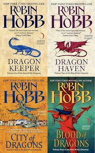 Robin Hobb The Rain Wild Chronicles Trilogy Collection 4 Books Set Pack NEW